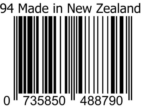 94 Barcode Numbers Barcodes NZ