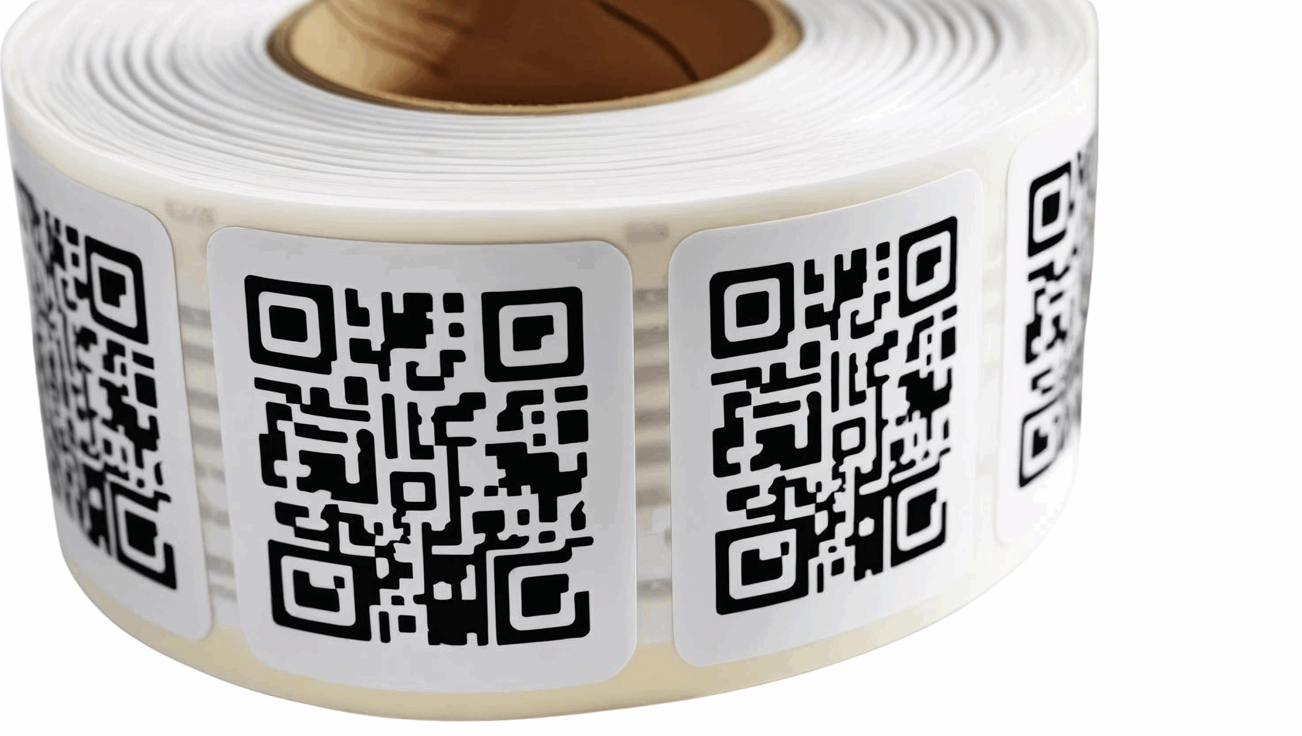 500 Posta1 Pro Adhesive Labels With QR Codes – Pre-Cut, Roll Printed – Made In Italy